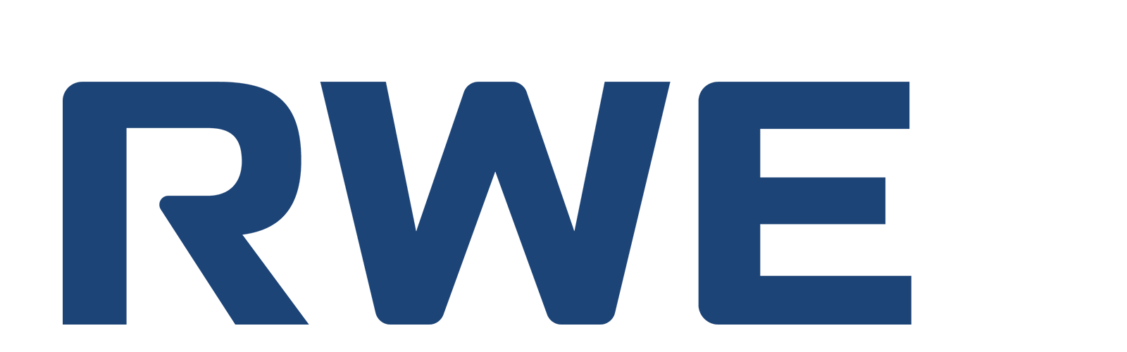 Het RWE-logo.